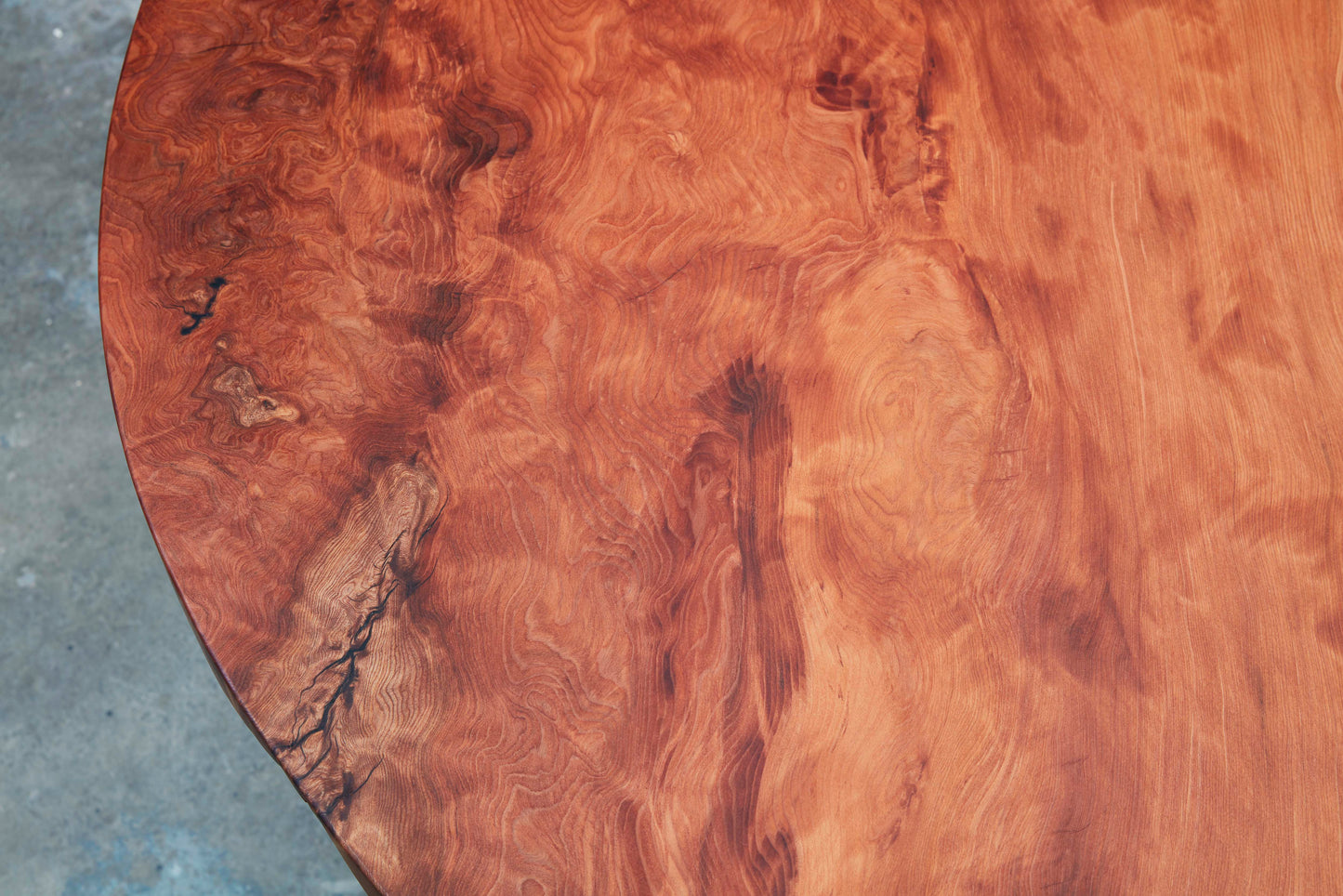 Redwood dining table